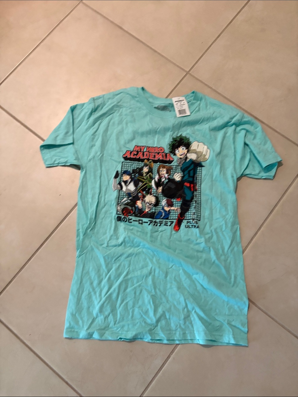 NWT men’s medium anime my hero academia t shirt 1940